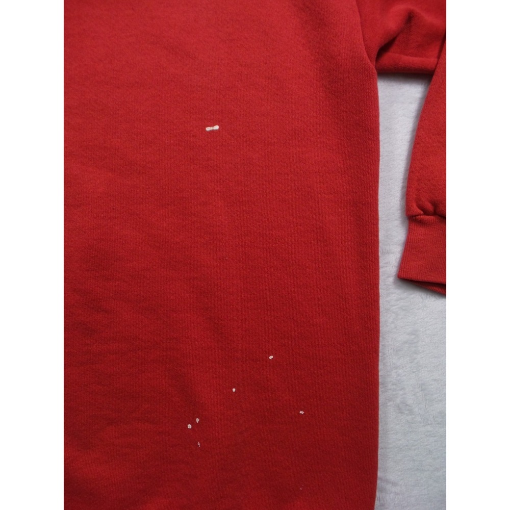 Vintage Mickey Unlimited Sweatshirt Extra Large Red Jerry Leigh Crew Neck USA - Picture 15 of 15